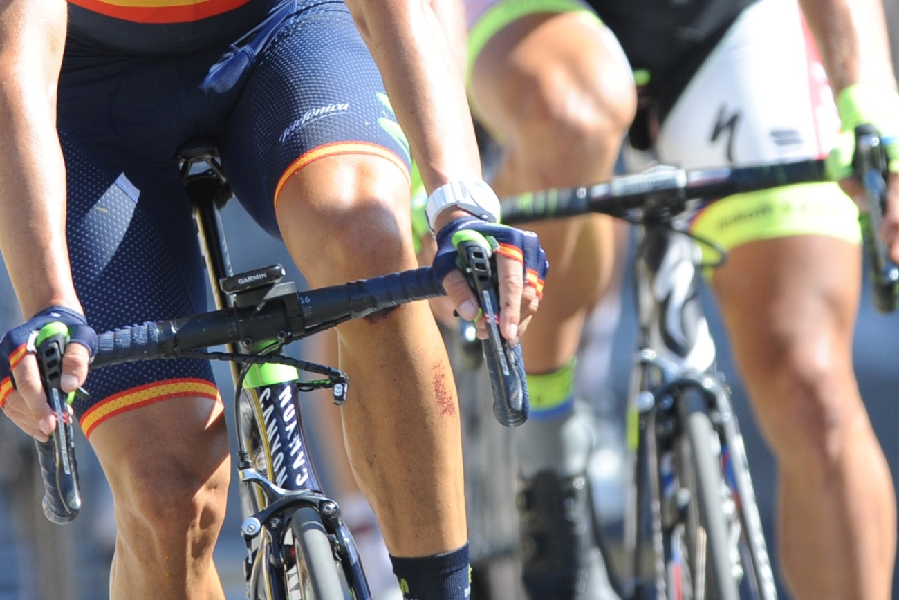 Alejandro Valverde, legs, pic - Sirotti