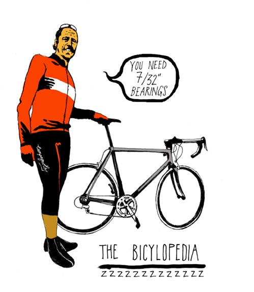 Six types of sportive rider: The Bicyclopedia