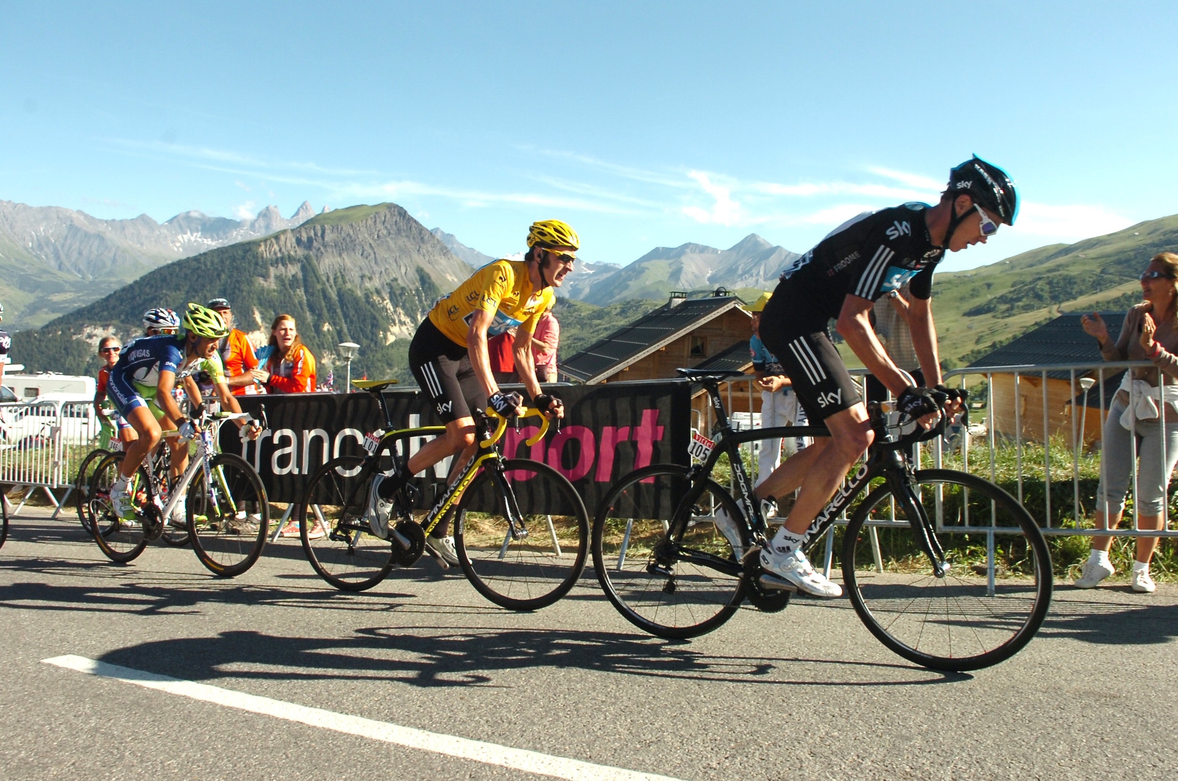 Chris Froome, Bradley Wiggins, Tour de France 2012, stage 11, Albertville - La Toussuire, pic: ©Stefano Sirotti