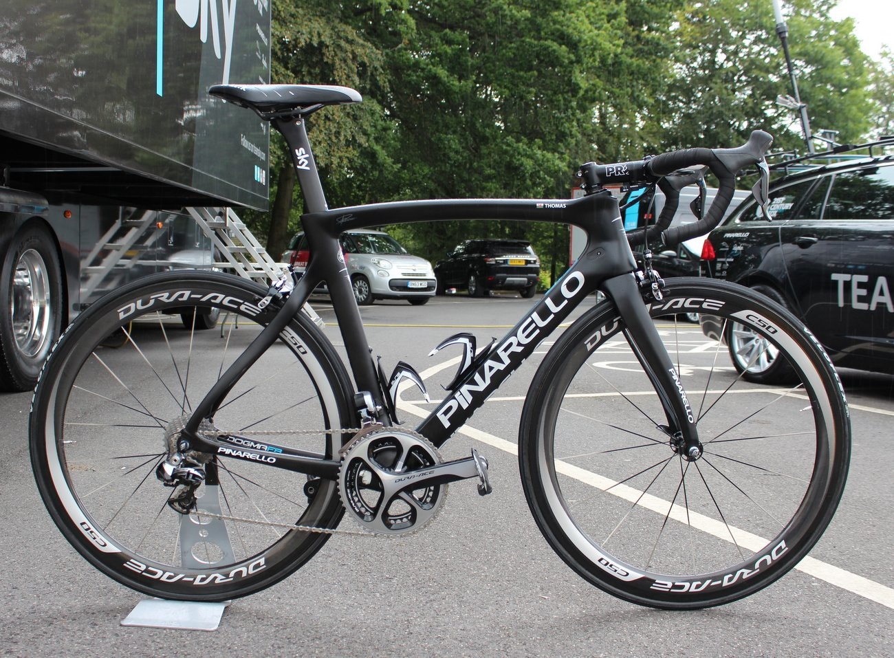 Tour de France 2014, Pinarello Dogma F8, Geraint Thomas (Pic: George Scott/Factory Media)