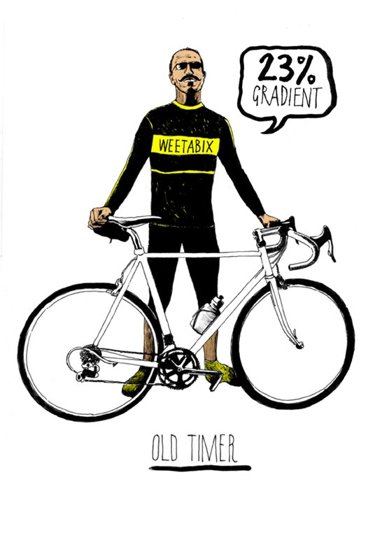 Six types of sportive rider: The Old Timer