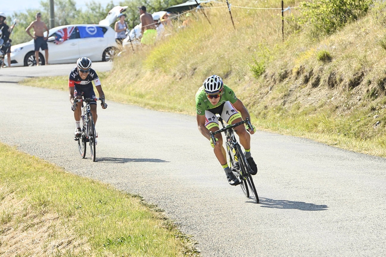 Peter Sagan, descending, Tour de France, 2015, pic - Sirotti