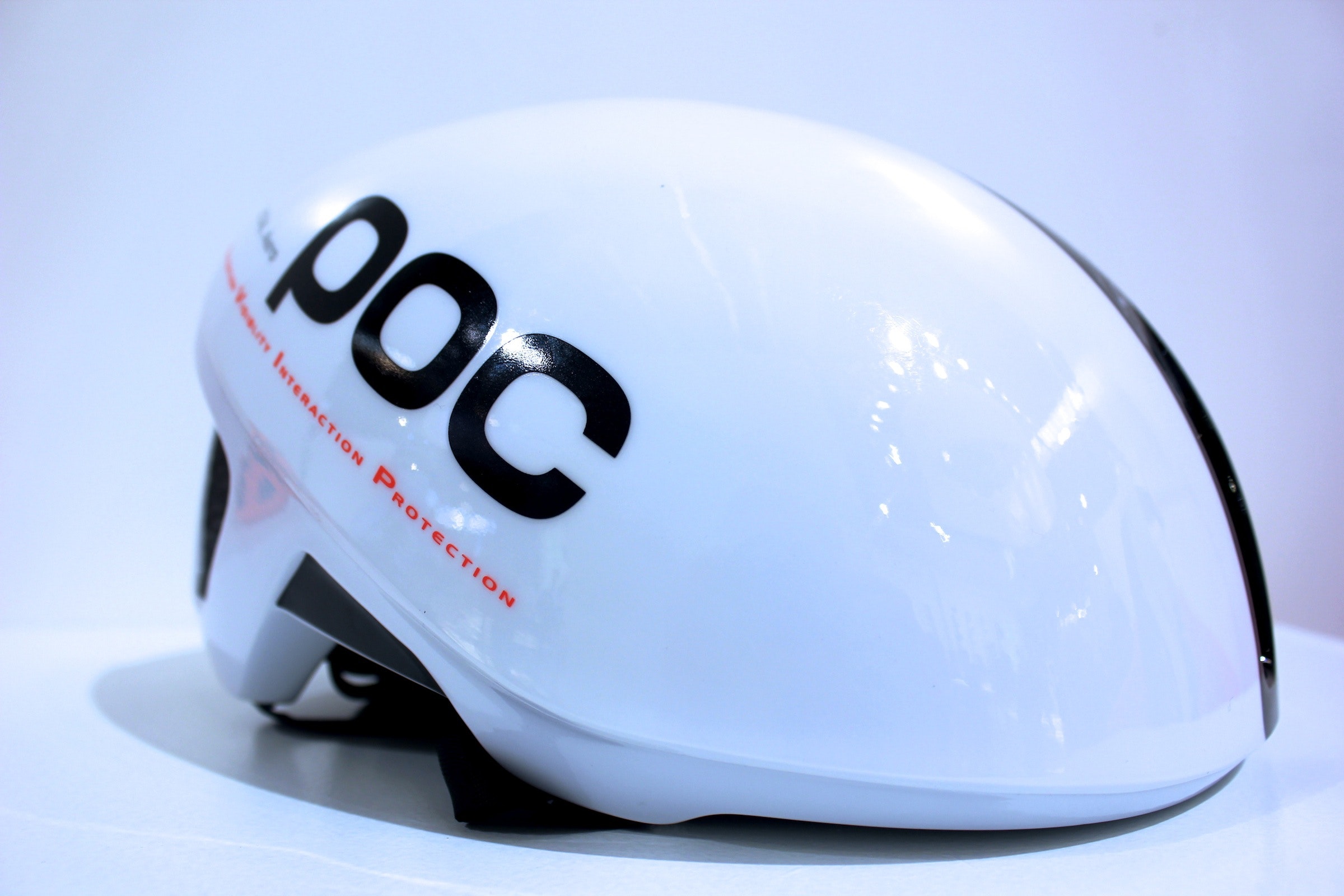 POC Octal Aero helmet, front side profile, Eurobike 2013, pic: Timothy John, ©Factory Media