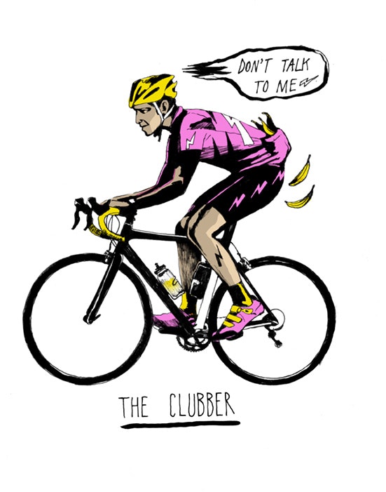 Six types of sportive rider: The Clubber
